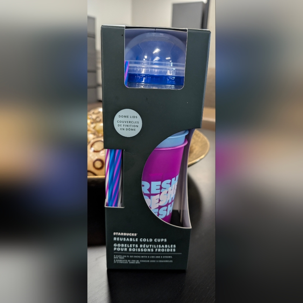 New Starbucks Reusable Cold Cups